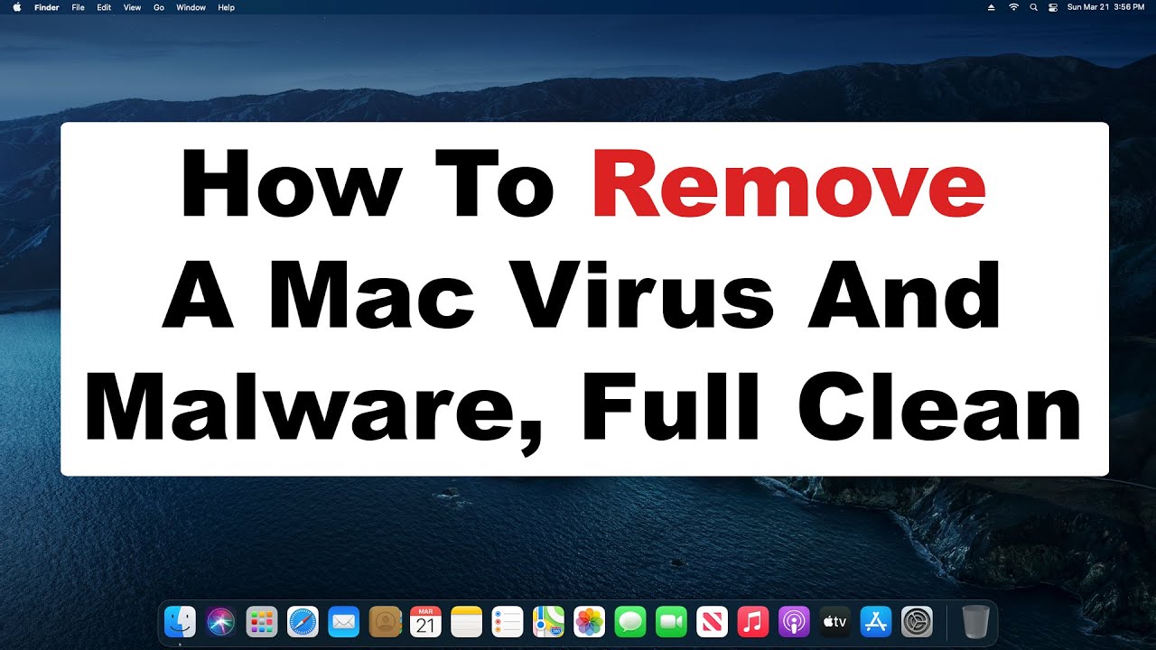 get rid of mac cleaner virus from my mac